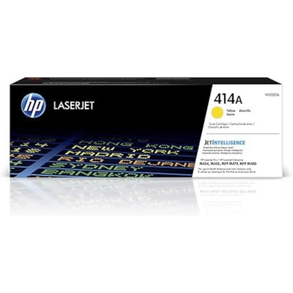 HP 414A Yellow Toner Cartridge