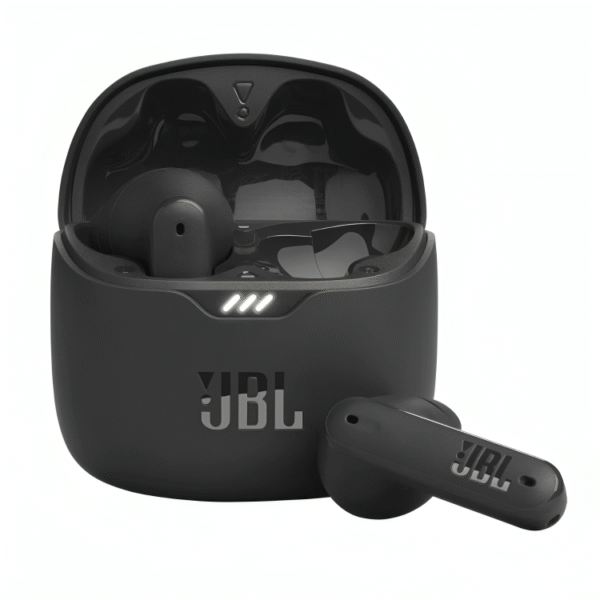 JBL Tune Flex - True Wireless Noise Cancelling Earbuds (Black), Small