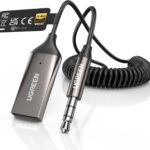 UGREEN Aux to Bluetooth 6.0 Car Adapter with LDAC