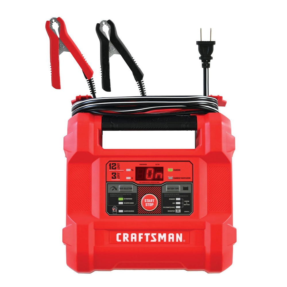71J7lx0iMrL._AC_SL1500_ CRAFTSMAN 12A Car Battery Charger and Maintainer - Image 1
