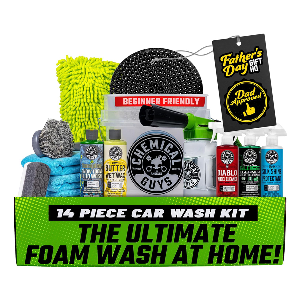81rm8km6rQL._AC_SL1500_ Chemical Guys Car Wash Kit 14-Pc Arsenal Builder - with Foam Blaster - Image 1