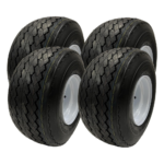 eCustomrim 4-Pack Golf Cart Tire Wheel Assembly 8 Inch