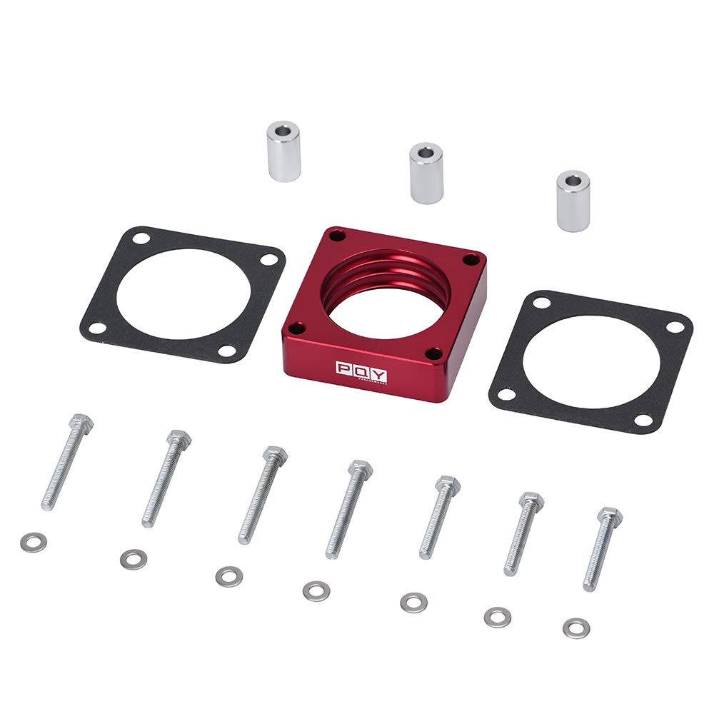 Untitled design - 2026-05-19T072651.932 Throttle Body Spacer Compatible with 91-06 Jeep Wrangler TJ YJ LJ Cherokee XJ 2.5L/4.0L - Image 1