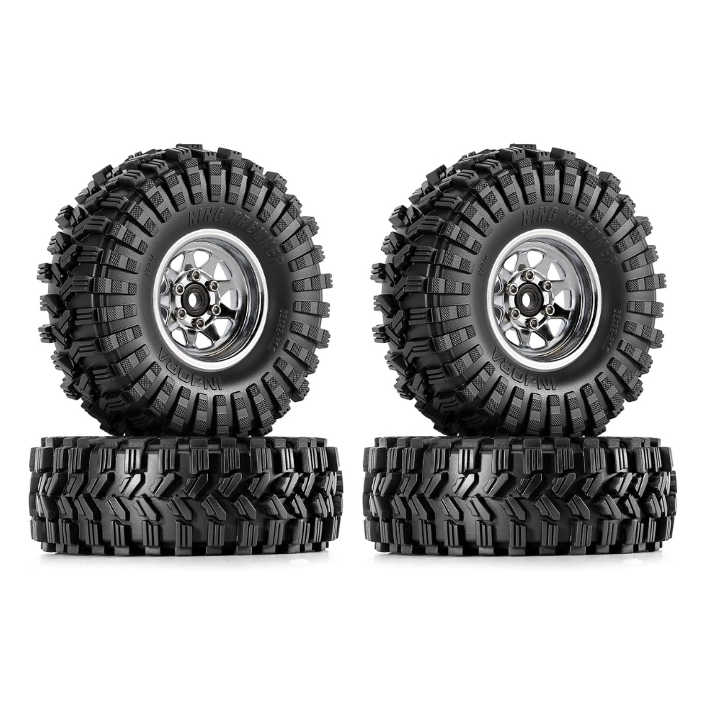 Untitled design - 2026-05-19T082418.174 INJORA 1.0 Beadlock Wheel Tires Set -3.78mm Offset Wheel Rims - Image 1
