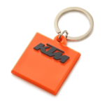 KTM PowerWear Rubber Logo Keyholder - Orange